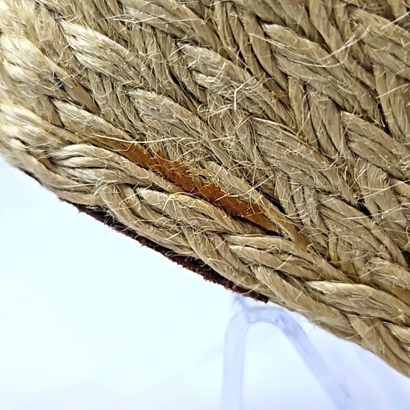 Ralph Lauren Cecila Blue Wedge Sandals Size 9B - Picture 5 of 9